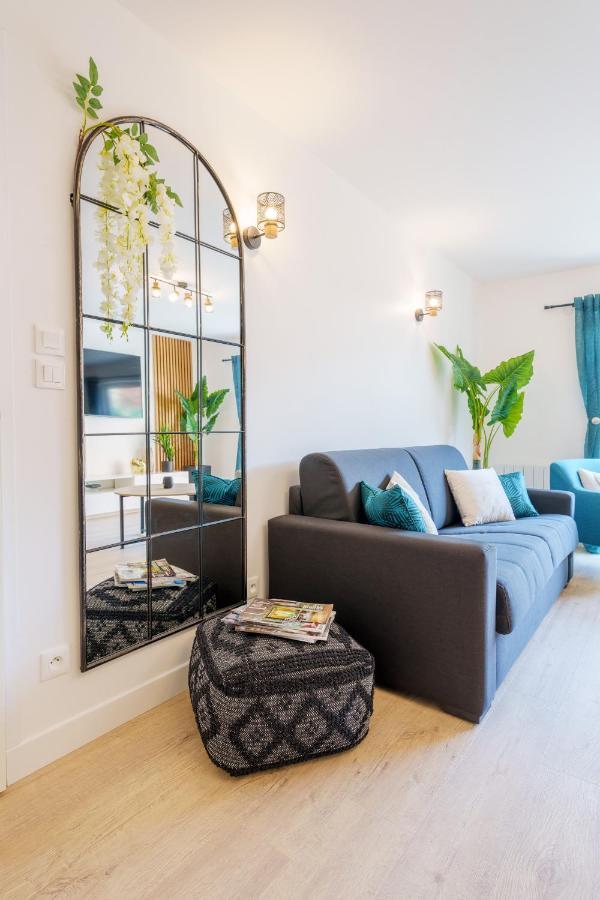 L'Escale Tropicale, Appartement Independant Avec Terrasse Privative Saint-Quentin  Eksteriør bilde