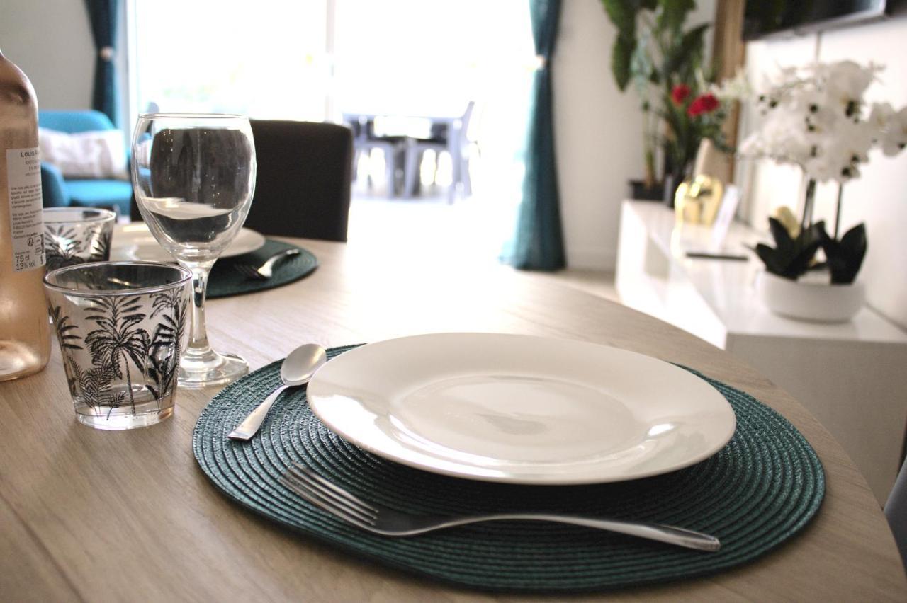 L'Escale Tropicale, Appartement Independant Avec Terrasse Privative Saint-Quentin  Eksteriør bilde