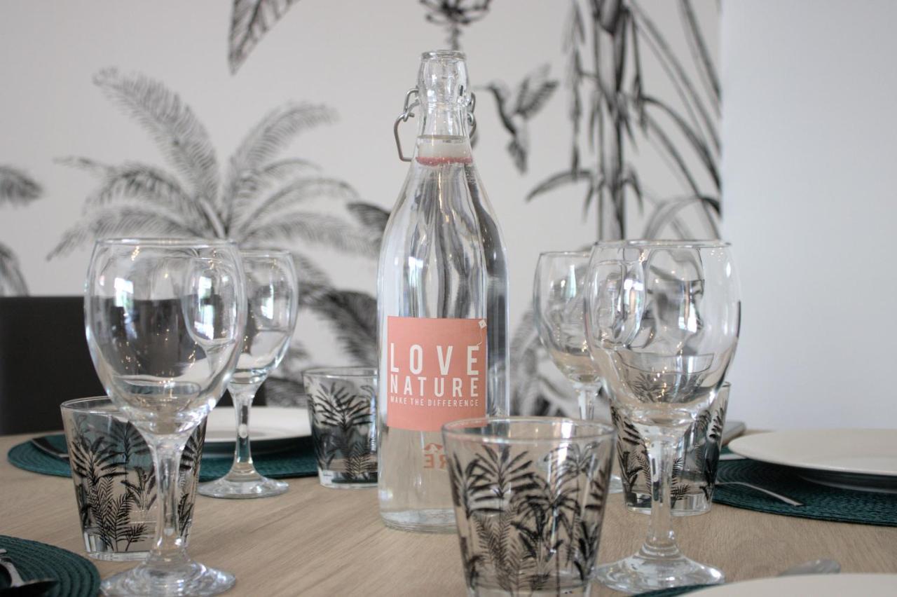 L'Escale Tropicale, Appartement Independant Avec Terrasse Privative Saint-Quentin  Eksteriør bilde